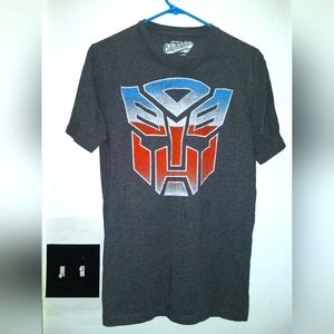 TRANSFORMERS T-SHIRT - Small Autobots tee Optimus Prime graphic logo